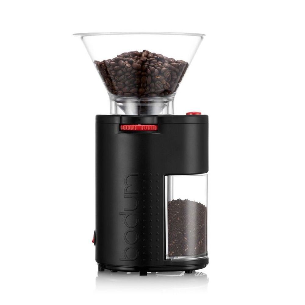 Bodum -  Bistro Conical Burr Electric Coffee Grinder  Black